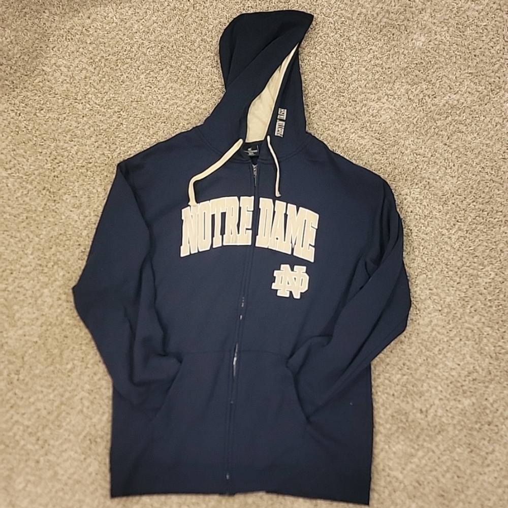 Big and Tall‎ Colosseum Notre Dame Zip-up Hoodie 3XLT